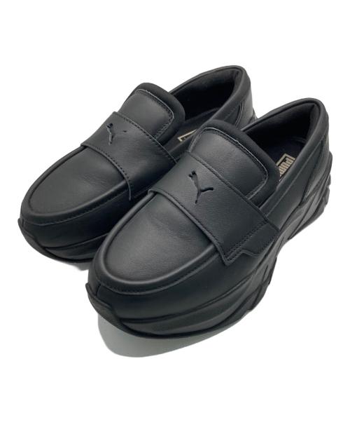 PUMA（プーマ）PUMA (プーマ) LOAFYR WNS ブラック サイズ:24.5の古着・服飾アイテム