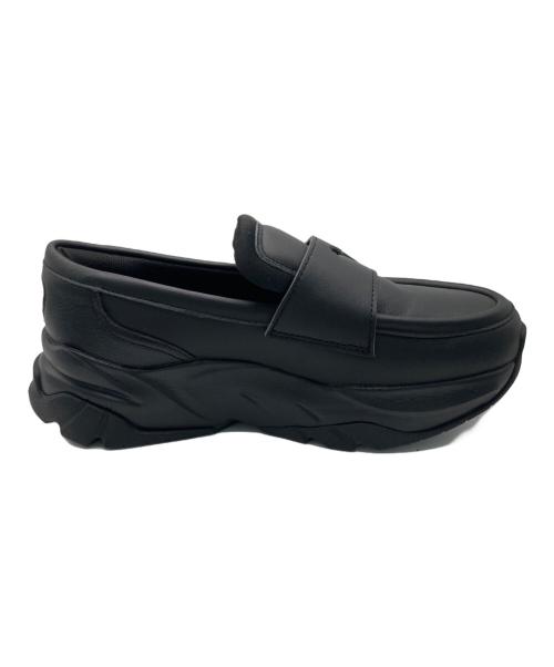 PUMA（プーマ）PUMA (プーマ) LOAFYR WNS ブラック サイズ:24.5の古着・服飾アイテム
