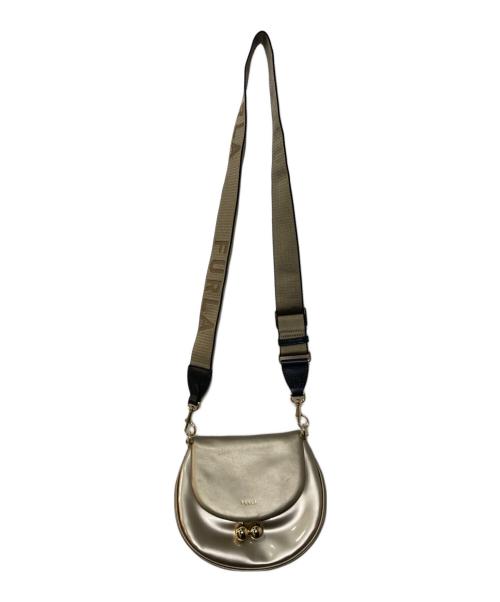 FURLA（フルラ）FURLA (フルラ) ポルタジョイアミニクロスボディバック ベージュの古着・服飾アイテム