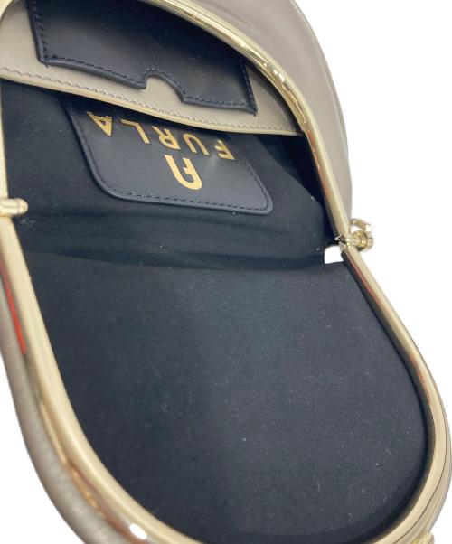 FURLA（フルラ）FURLA (フルラ) ポルタジョイアミニクロスボディバック ベージュの古着・服飾アイテム