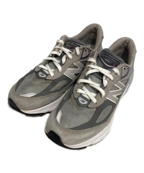 NEW BALANCE（ニューバランス）NEW BALANCE (ニューバランス) 990 V6 ローカットスニーカー グレー サイズ:26.5の古着・服飾アイテム