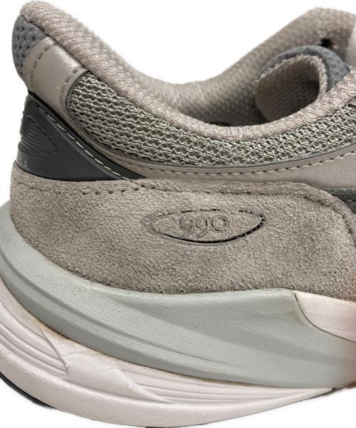 NEW BALANCE（ニューバランス）NEW BALANCE (ニューバランス) 990 V6 ローカットスニーカー グレー サイズ:26.5の古着・服飾アイテム
