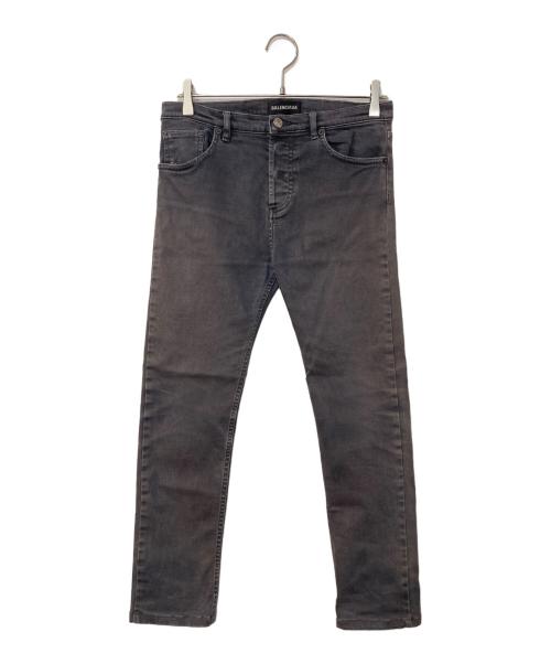BALENCIAGA（バレンシアガ）BALENCIAGA (バレンシアガ) ストレッチスキニーデニムパンツ グレー サイズ:28の古着・服飾アイテム