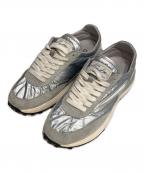 D.A.T.E.デイト）の古着「ATHLETA SILVER NYLON SNEAKER」｜シルバー
