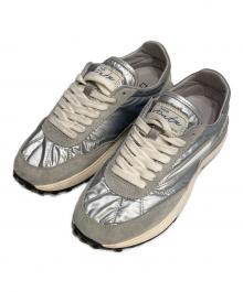 D.A.T.E.（デイト）の古着「ATHLETA SILVER NYLON SNEAKER」｜シルバー