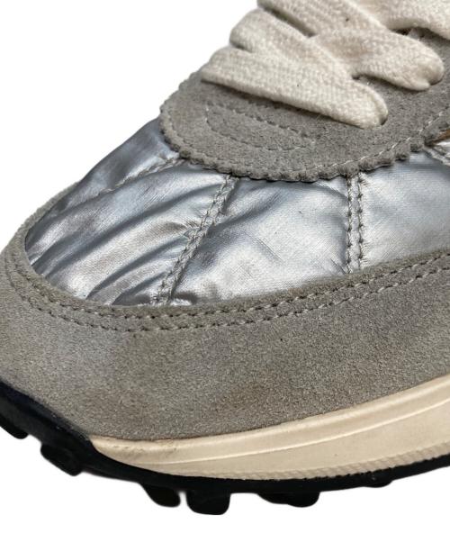 D.A.T.E.（デイト）D.A.T.E. (デイト) ATHLETA SILVER NYLON SNEAKER シルバー サイズ:24.5の古着・服飾アイテム