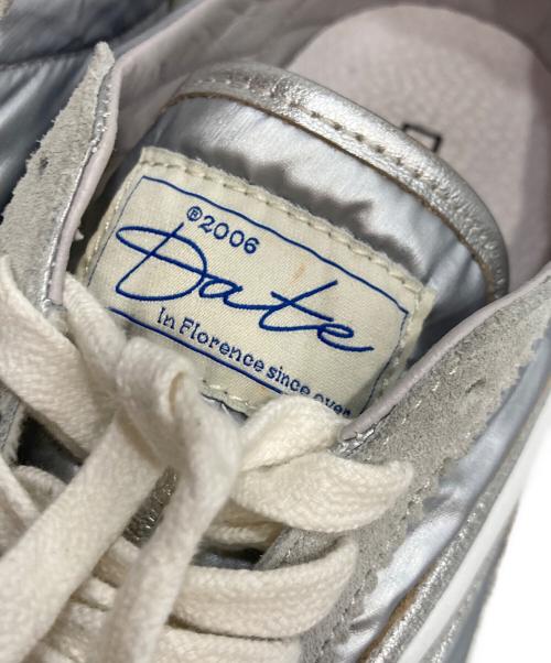 D.A.T.E.（デイト）D.A.T.E. (デイト) ATHLETA SILVER NYLON SNEAKER シルバー サイズ:24.5の古着・服飾アイテム