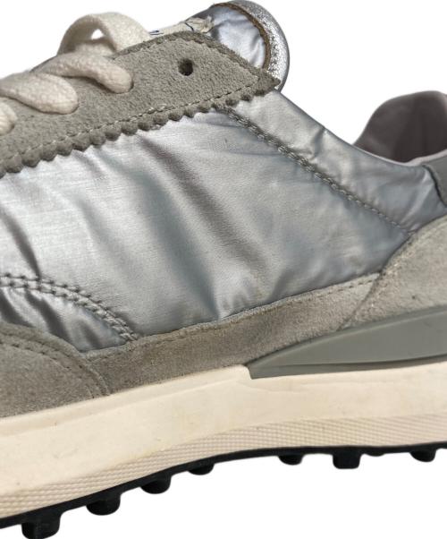 D.A.T.E.（デイト）D.A.T.E. (デイト) ATHLETA SILVER NYLON SNEAKER シルバー サイズ:24.5の古着・服飾アイテム