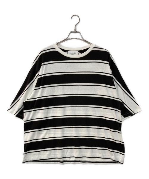 UNUSED（アンユーズド）UNUSED (アンユーズド) Short Sleeve Border T-Shirt ボーダーカットソー ホワイト サイズ:4の古着・服飾アイテム