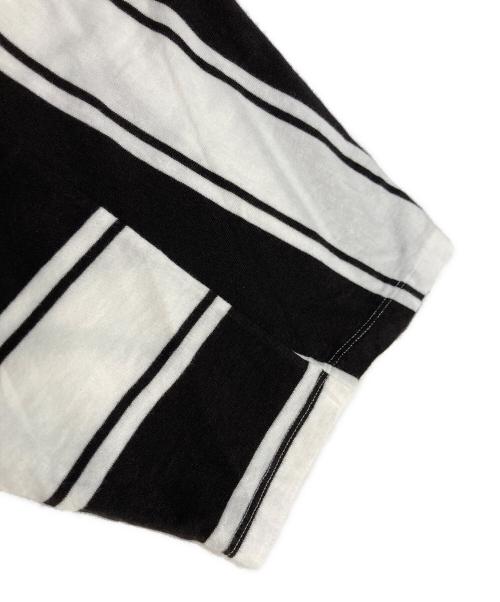 UNUSED（アンユーズド）UNUSED (アンユーズド) Short Sleeve Border T-Shirt ボーダーカットソー ホワイト サイズ:4の古着・服飾アイテム