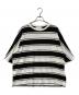 UNUSED（アンユーズド）の古着「Short Sleeve Border T-Shirt ボーダーカットソー」｜ホワイト