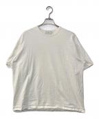 Graphpaperグラフペーパー）の古着「Recycled Cotton Jersey S/S Tee」｜ホワイト