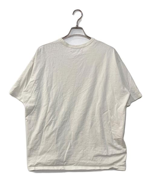 Graphpaper（グラフペーパー）Graphpaper (グラフペーパー) Recycled Cotton Jersey S/S Tee ホワイト サイズ:2の古着・服飾アイテム