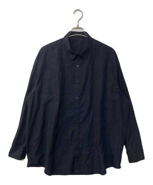 Graphpaper（グラフペーパー）Graphpaper (グラフペーパー) is-ness (イズネス) VENTILATION LONG SLEEVE SHIRT ブラック サイズ:不明の古着・服飾アイテム
