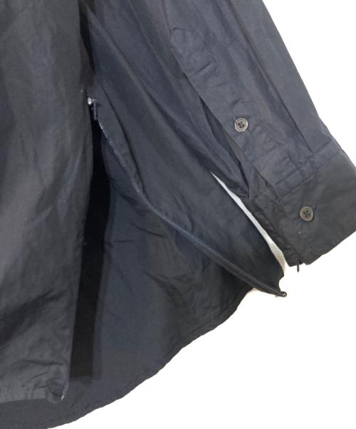 Graphpaper（グラフペーパー）Graphpaper (グラフペーパー) is-ness (イズネス) VENTILATION LONG SLEEVE SHIRT ブラック サイズ:不明の古着・服飾アイテム