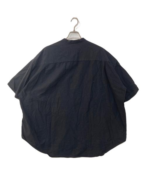Graphpaper（グラフペーパー）Graphpaper (グラフペーパー) バンドカラーシャツ ネイビー サイズ:記載なしの古着・服飾アイテム