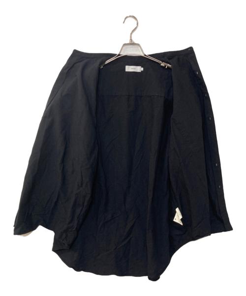 Graphpaper（グラフペーパー）Graphpaper (グラフペーパー) バンドカラーシャツ ネイビー サイズ:記載なしの古着・服飾アイテム