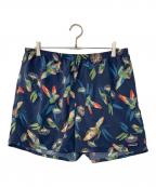 Patagoniaパタゴニア）の古着「Baggies Shorts バギーズ・ショーツ 総柄ハーフパンツ」｜ネイビー