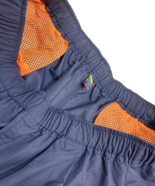 is-ness（イズネス）is-ness (イズネス) THM WIDE EZ SHORTS ワイドシルエットショーツ ネイビー サイズ:Lの古着・服飾アイテム