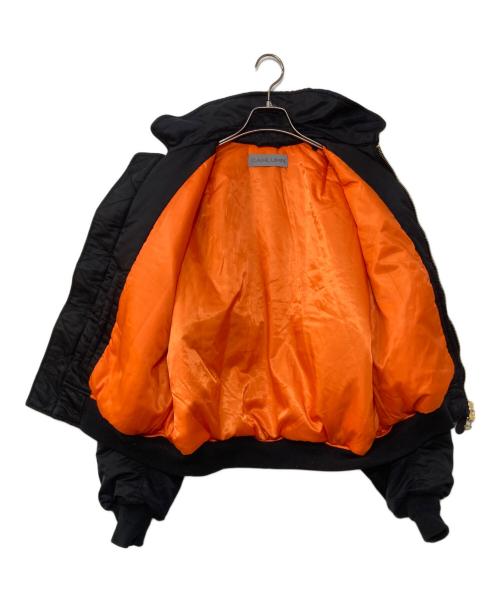 CAHLUMN（カウラム）CAHLUMN (カウラム) Magazine Pocket Flight Jacket  “CWUｰ45P” マガジンポケット フライトジャケット ブラック サイズ:Mの古着・服飾アイテム