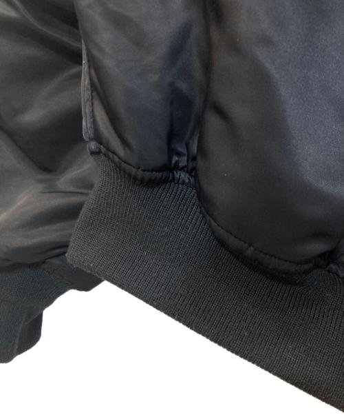 CAHLUMN（カウラム）CAHLUMN (カウラム) Magazine Pocket Flight Jacket  “CWUｰ45P” マガジンポケット フライトジャケット ブラック サイズ:Mの古着・服飾アイテム