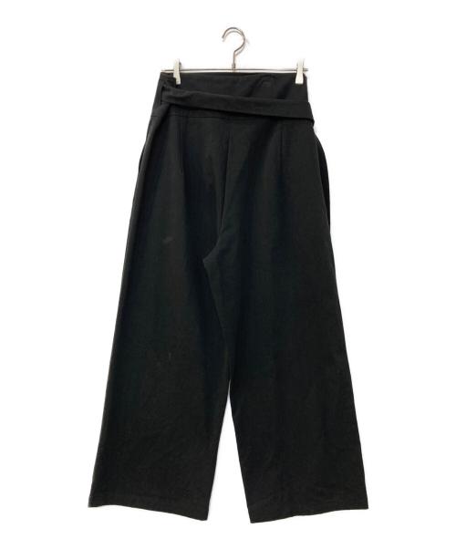 FLAREUP（フレアアップ）FLAREUP (フレアアップ) Layered Wrap Trousers ブラック サイズ:ONE SIZEの古着・服飾アイテム