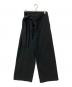 FLAREUP（フレアアップ）の古着「Layered Wrap Trousers」｜ブラック