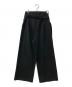 FLAREUP (フレアアップ) Layered Wrap Trousers ブラック サイズ:ONE SIZE：6000円