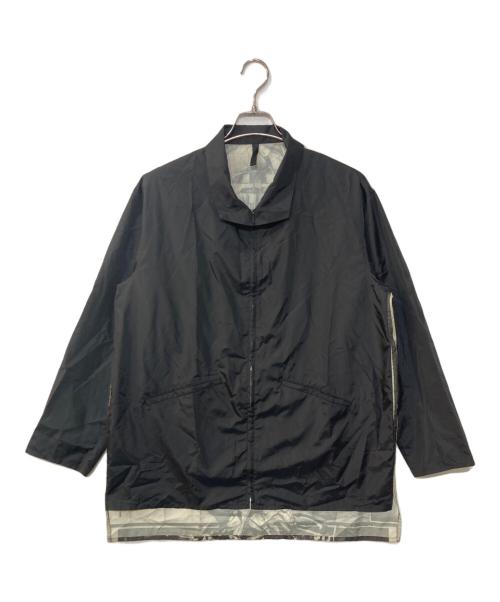 semoh（セモー）semoh (セモー) バックプリントナイロンジャケット ブラック サイズ:2の古着・服飾アイテム