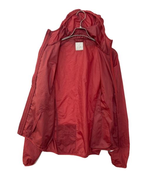 ROA（ロア）ROA (ロア) Hue packable wind jacket ナイロンジャケット レッド サイズ:Mの古着・服飾アイテム
