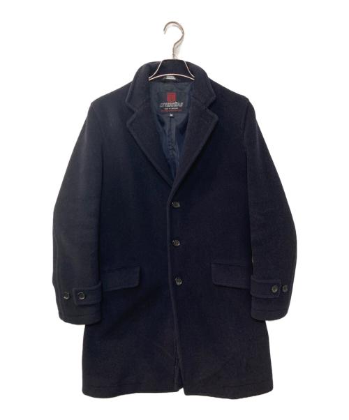 INVERTERE（インバーティア）INVERTERE (インバーティア) スタンドカラーコート ネイビー サイズ:36の古着・服飾アイテム