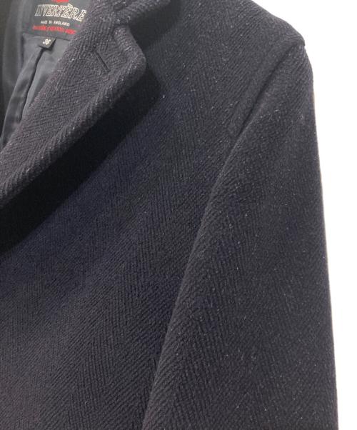 INVERTERE（インバーティア）INVERTERE (インバーティア) スタンドカラーコート ネイビー サイズ:36の古着・服飾アイテム