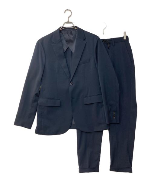 EDIFICE（エディフィス）EDIFICE (エディフィス) ドライツイル2Bセットアップ ネイビー サイズ:Lの古着・服飾アイテム