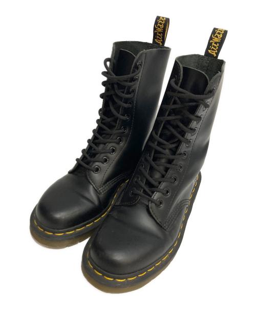 Dr.Martens（ドクターマーチン）Dr.Martens (ドクターマーチン) 10ホールブーツ ブラック サイズ:UK4の古着・服飾アイテム