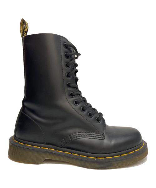 Dr.Martens（ドクターマーチン）Dr.Martens (ドクターマーチン) 10ホールブーツ ブラック サイズ:UK4の古着・服飾アイテム