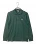 LACOSTE（ラコステ）の古着「L/Sロゴポロシャツ」｜グリーン