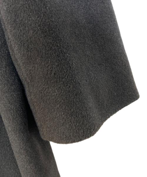 MaxMara（マックスマーラ）MaxMara (マックスマーラ) カシミヤブレンドウールコート ブラック サイズ:36の古着・服飾アイテム