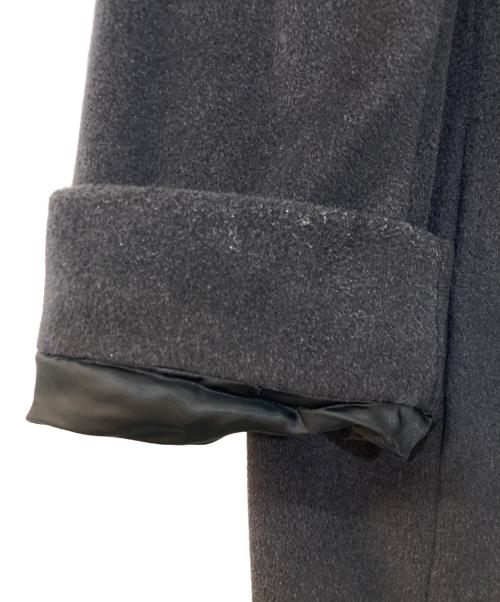MaxMara（マックスマーラ）MaxMara (マックスマーラ) カシミヤブレンドウールコート ブラック サイズ:36の古着・服飾アイテム