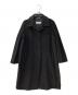 MaxMara（マックスマーラ）の古着「カシミヤブレンドウールコート」｜ブラック