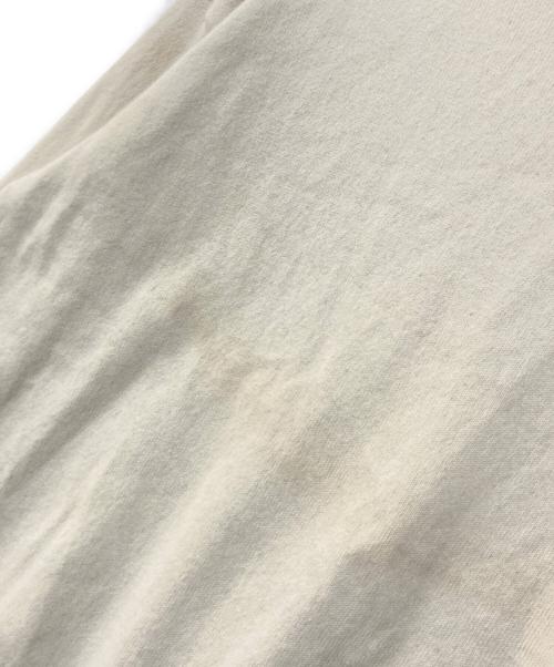 YONETOMI NEW BAISC（ヨネトミニューベーシック）YONETOMI NEW BAISC (ヨネトミニューベーシック) RIGID CASHMERE SWEATER リジッドカシミヤセーター アイボリー サイズ:3の古着・服飾アイテム