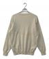 YONETOMI NEW BAISC (ヨネトミニューベーシック) RIGID CASHMERE SWEATER リジッドカシミヤセーター アイボリー サイズ:3：25000円