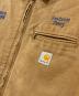 中古・古着 CarHartt (カーハート) 企業刺繍デトロイトジャケット ブラウン サイズ:54：30000円