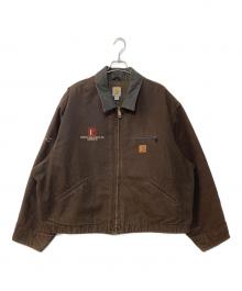CarHartt（カーハート）の古着「企業刺繍デトロイトジャケット」｜ブラウン