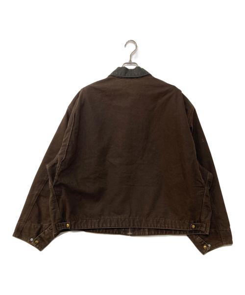 CarHartt（カーハート）CarHartt (カーハート) 企業刺繍デトロイトジャケット ブラウン サイズ:4XLの古着・服飾アイテム