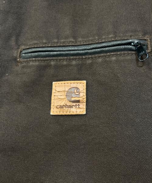 CarHartt（カーハート）CarHartt (カーハート) 企業刺繍デトロイトジャケット ブラウン サイズ:4XLの古着・服飾アイテム