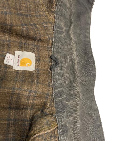 CarHartt（カーハート）CarHartt (カーハート) 企業刺繍デトロイトジャケット ブラウン サイズ:4XLの古着・服飾アイテム
