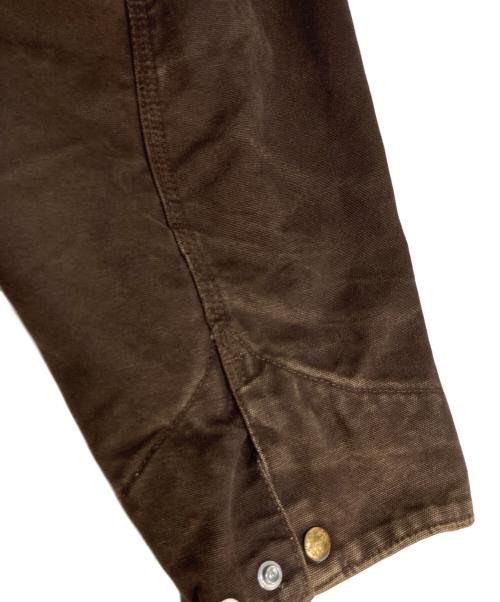 CarHartt（カーハート）CarHartt (カーハート) 企業刺繍デトロイトジャケット ブラウン サイズ:4XLの古着・服飾アイテム