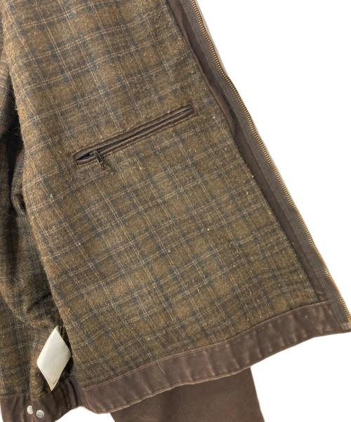 CarHartt（カーハート）CarHartt (カーハート) 企業刺繍デトロイトジャケット ブラウン サイズ:4XLの古着・服飾アイテム