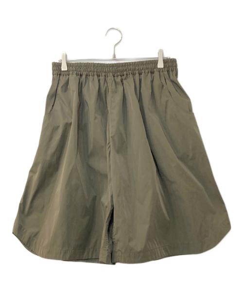 journal standard luxe（ジャーナルスタンダード ラックス）JOURNAL STANDARD LUXE (ジャーナルスタンダード ラックス) TCメモリーギャザーハーフパンツ グリーン サイズ:F 未使用品の古着・服飾アイテム