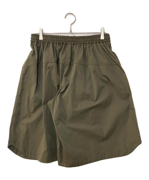journal standard luxe（ジャーナルスタンダード ラックス）JOURNAL STANDARD LUXE (ジャーナルスタンダード ラックス) TCメモリーギャザーハーフパンツ グリーン サイズ:F 未使用品の古着・服飾アイテム